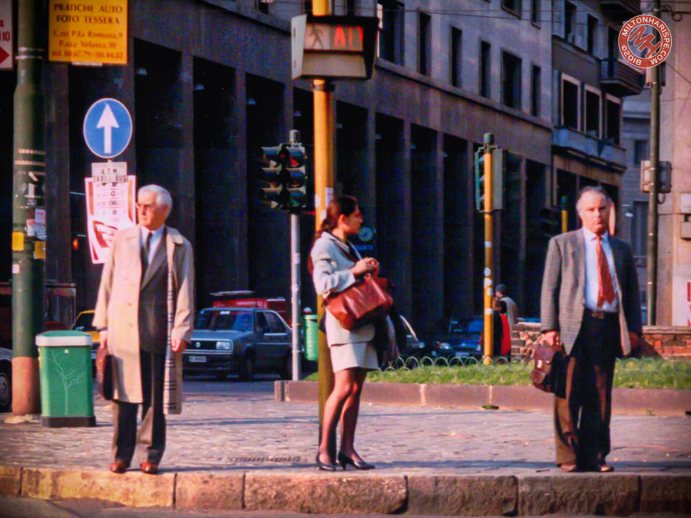 Street Scene, Milan, Italy